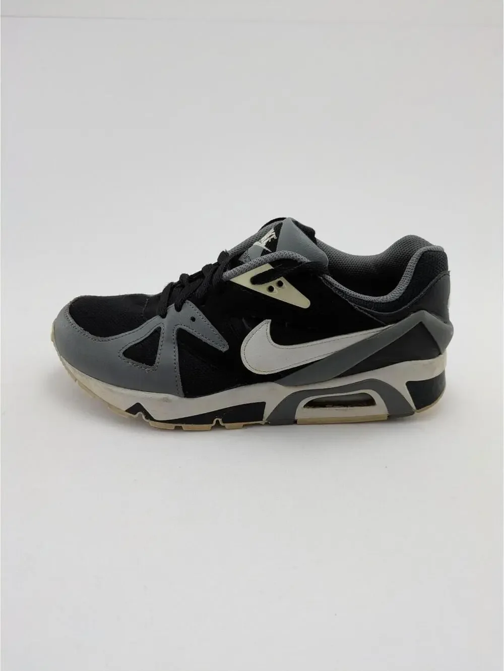 Mens Nike Air Structure Triax 91 Black Smoke Gray Shoes DB1549-001 Size 7.5